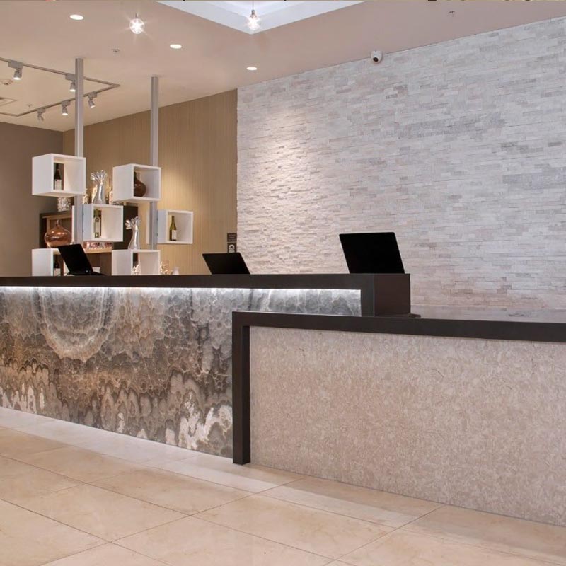 commercial countertops fabrication and installation in Charlotte NC Custom Granite Solutions